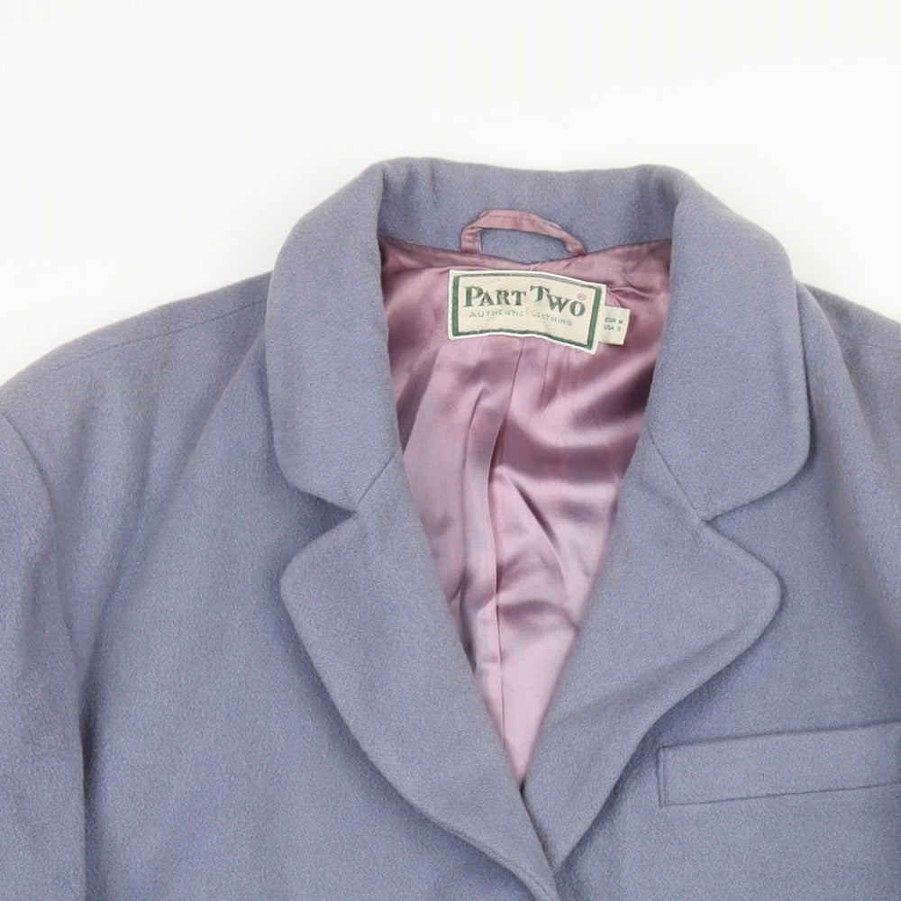 Womens UK Size M Part Two Purple Jacket
