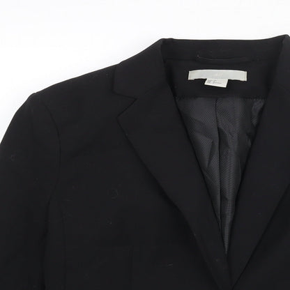 Womens UK Size 8 H&M Regular Black Suit Jacket