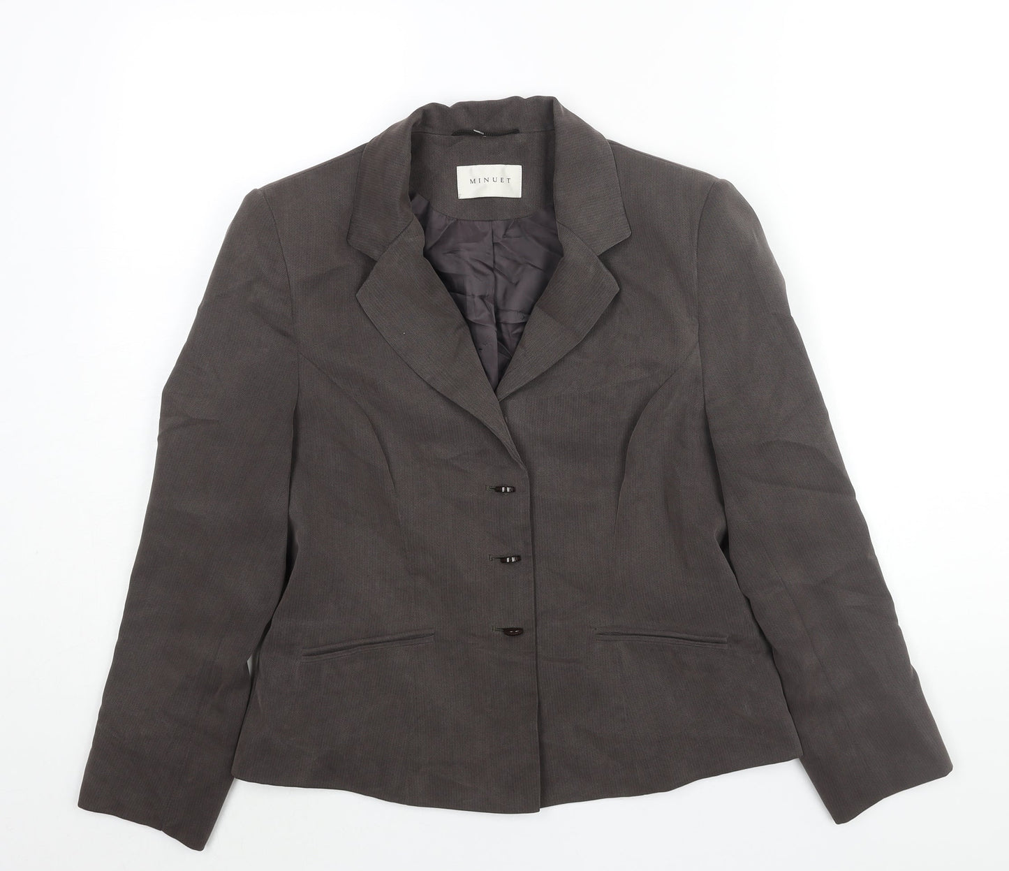 Womens UK Size 12 Minuet Brown Jacket