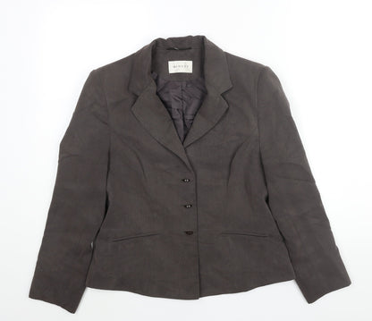Womens UK Size 12 Minuet Brown Jacket