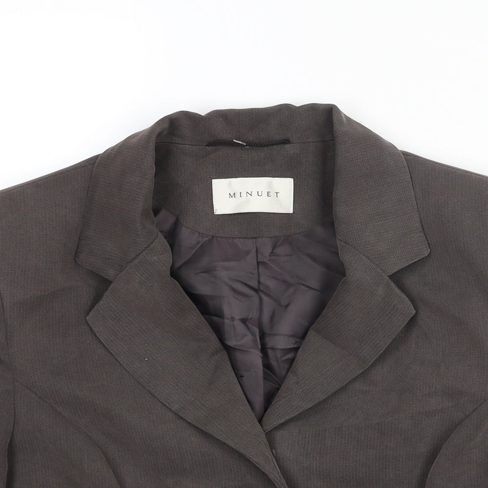 Womens UK Size 12 Minuet Brown Jacket