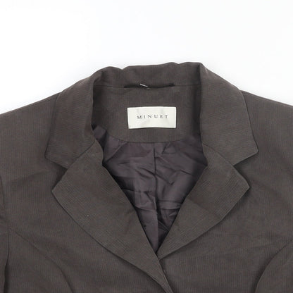 Womens UK Size 12 Minuet Brown Jacket