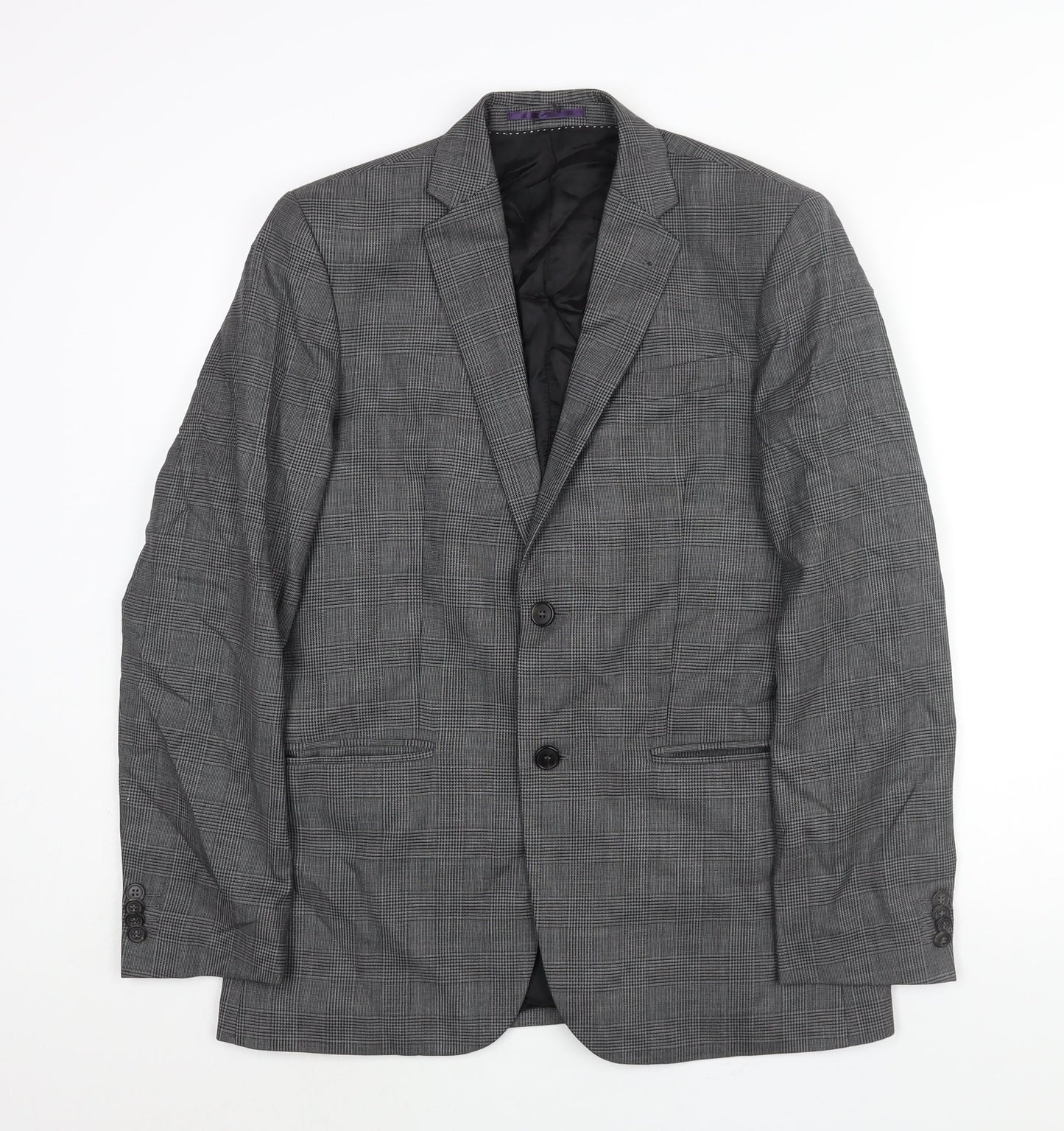 Mens UK Size 40 H&M Regular Grey Suit Jacket