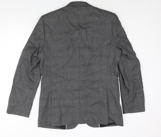 Mens UK Size 40 H&M Regular Grey Suit Jacket