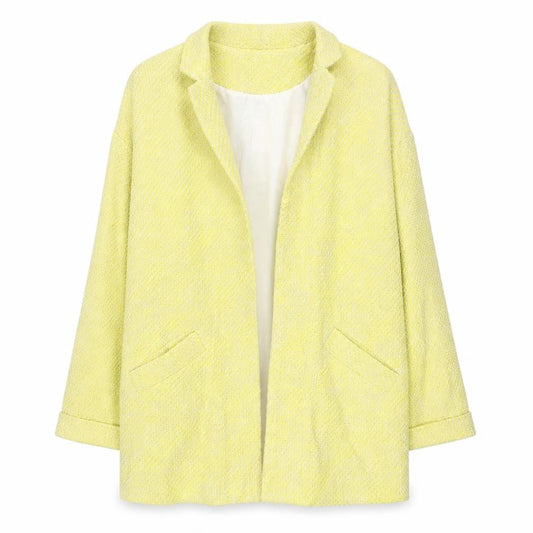 Womens UK Size 10 Miss Selfridge Yellow Jacket