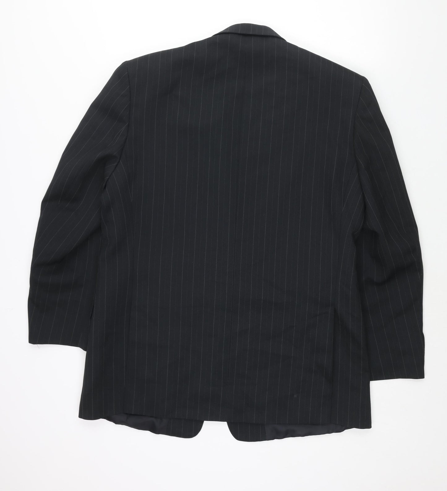 Mens UK Size 42 C&A Regular Black Suit Jacket