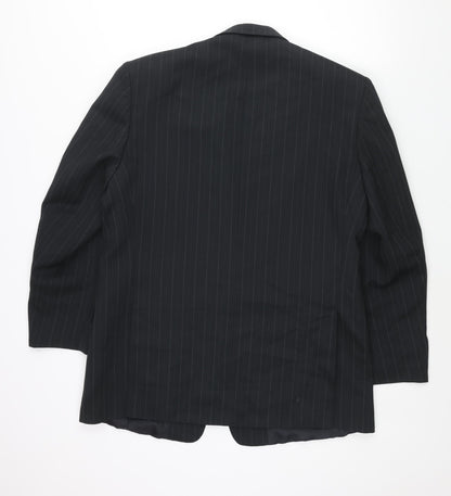 Mens UK Size 42 C&A Regular Black Suit Jacket