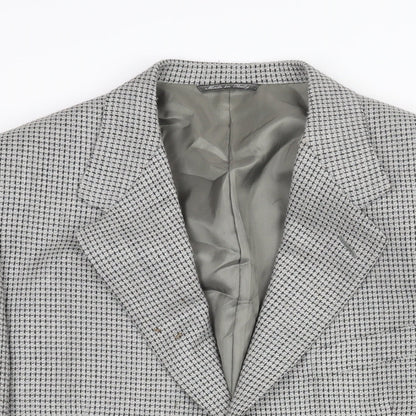 Mens UK Size 42 Canali Regular Grey Suit Jacket
