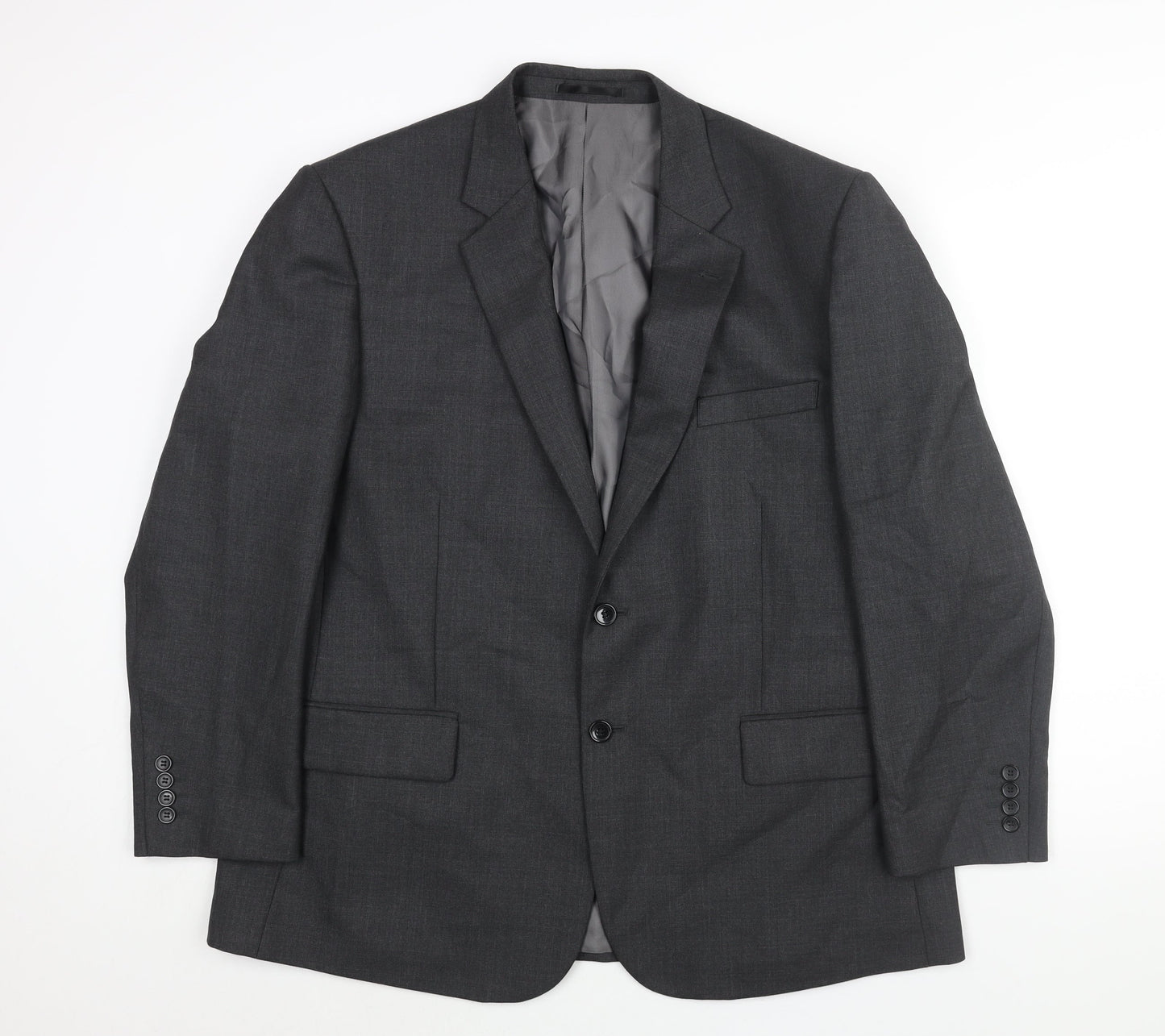 Mens UK Size 44 Slaters Regular Grey Suit Jacket