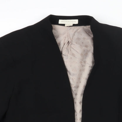 Womens UK Size 12 Monsoon Black Jacket