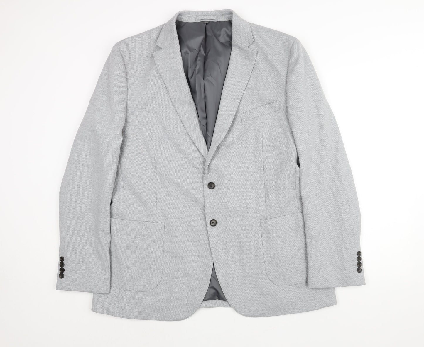 Mens UK Size 46 Marks and Spencer Regular Grey Suit Jacket