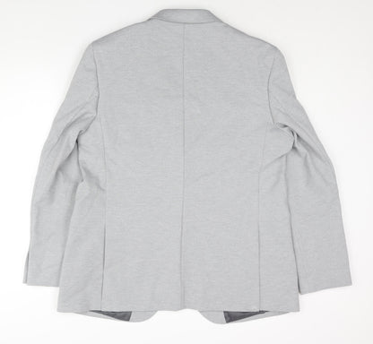 Mens UK Size 46 Marks and Spencer Regular Grey Suit Jacket