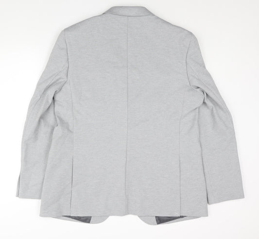 Mens UK Size 46 Marks and Spencer Regular Grey Suit Jacket
