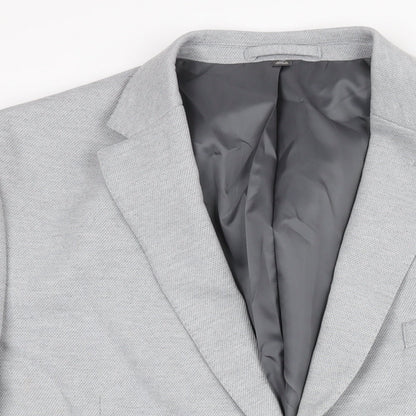 Mens UK Size 46 Marks and Spencer Regular Grey Suit Jacket