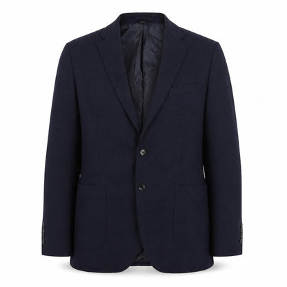 Marks and Spencer Mens Blue Polyamide Jacket Suit Jacket Size 42 Regular
