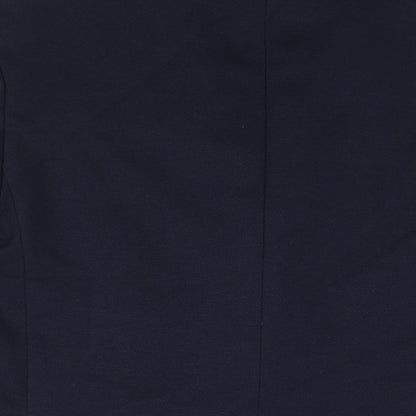 Marks and Spencer Mens Blue Polyamide Jacket Suit Jacket Size 42 Regular