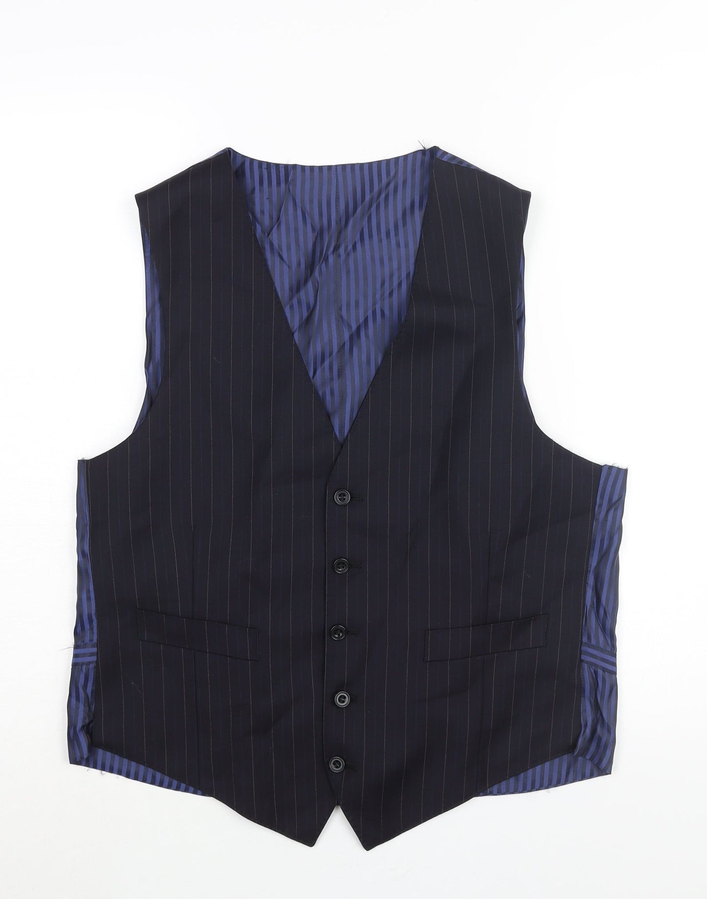 Mens UK Size M Marks and Spencer Regular Blue Suit Jacket