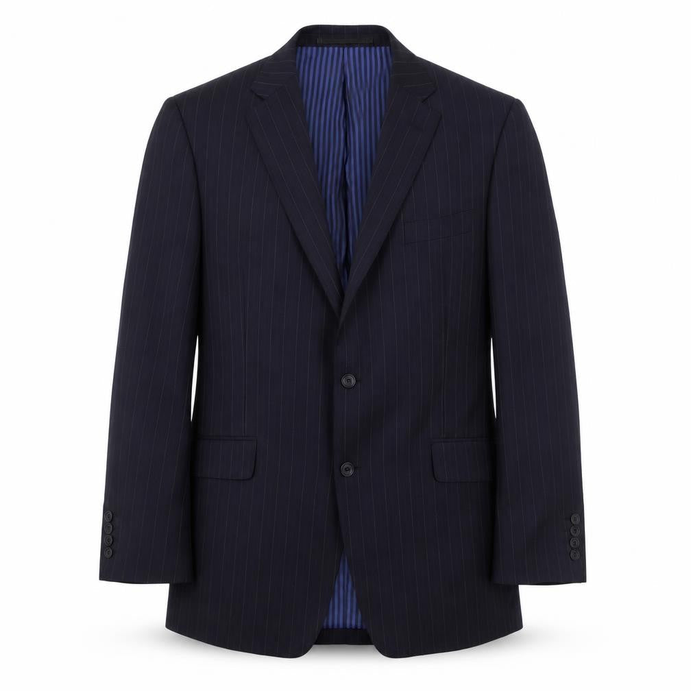 Mens UK Size 42 Marks and Spencer Regular Blue Suit Jacket