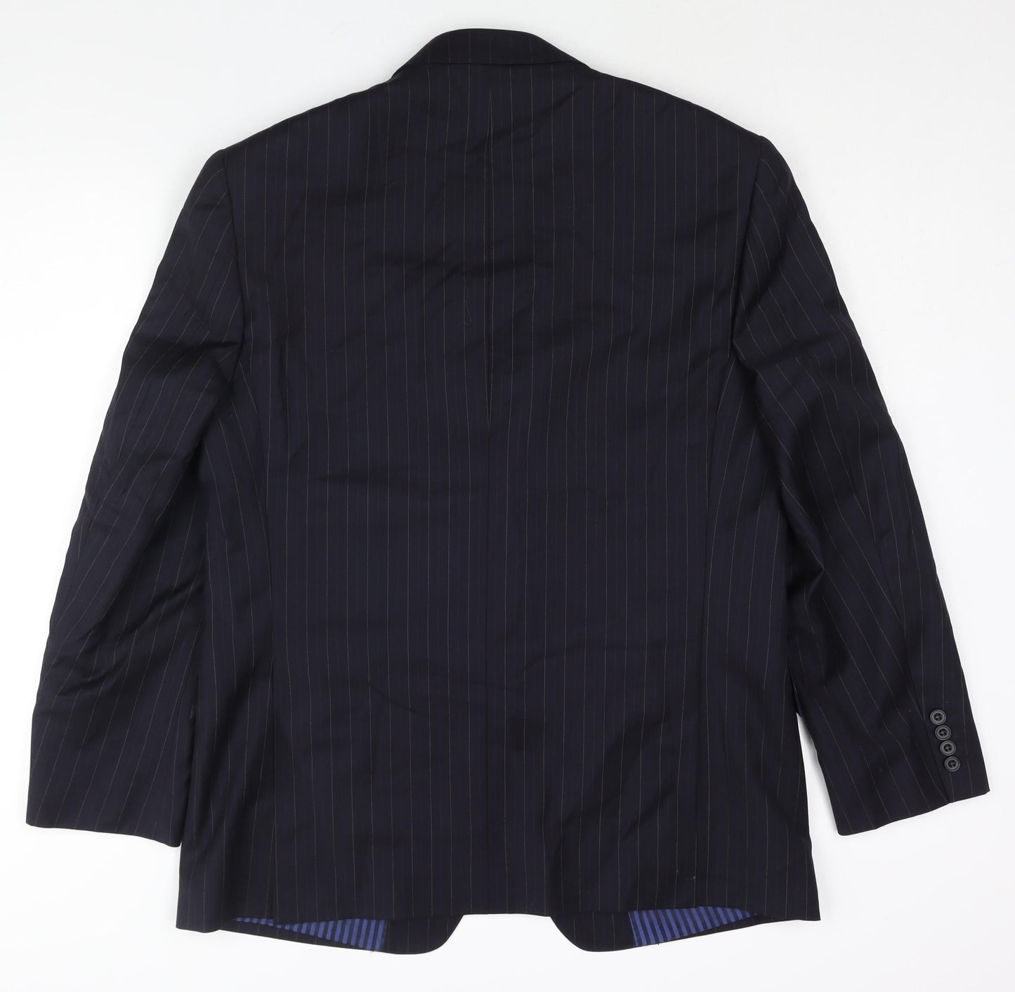 Mens UK Size 42 Marks and Spencer Regular Blue Suit Jacket