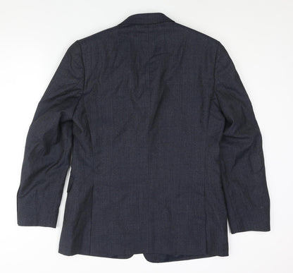 Mens UK Size 40 Hammond & CO Regular Blue Suit Jacket
