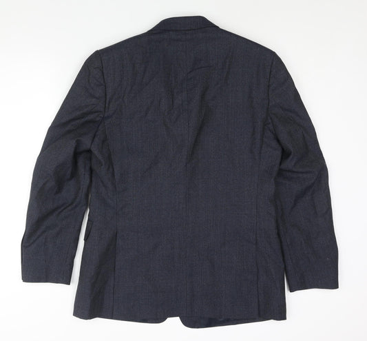 Mens UK Size 40 Hammond & CO Regular Blue Suit Jacket
