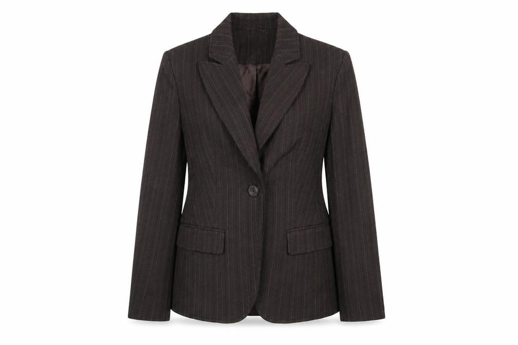 Womens UK Size 8 NEXT Regular Brown Suit Jacket