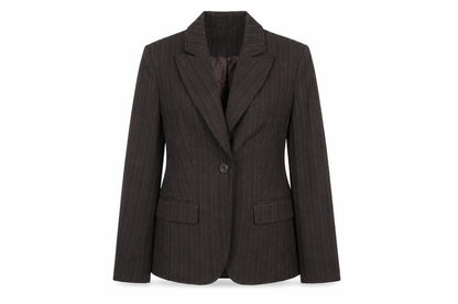 Womens UK Size 8 NEXT Regular Brown Suit Jacket