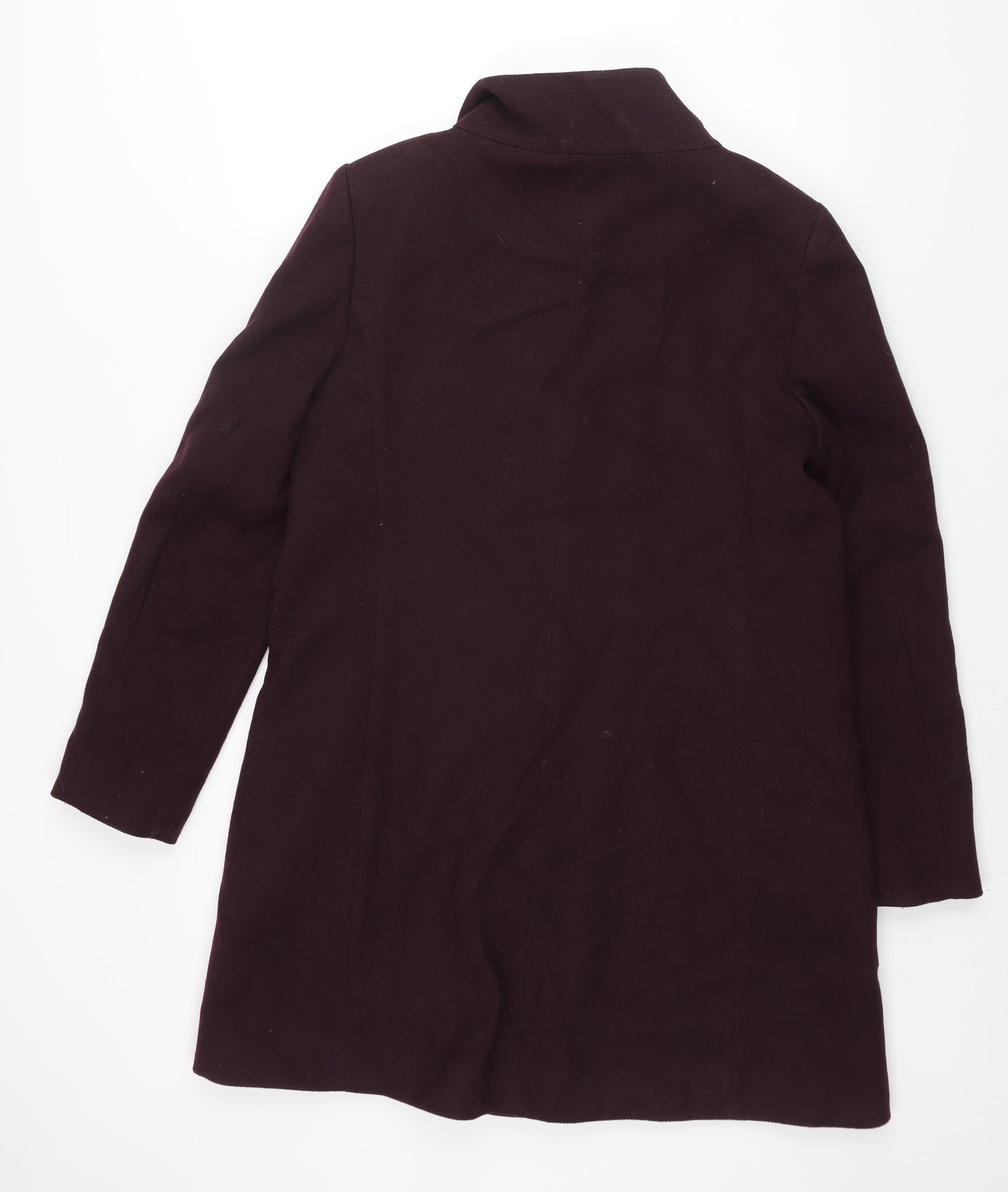 Womens UK Size 14 Debenhams Purple Overcoat