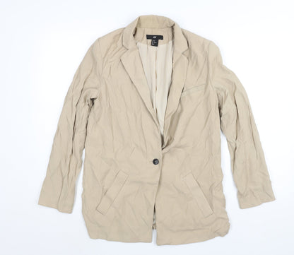 Womens UK Size 8 H&M Brown Jacket
