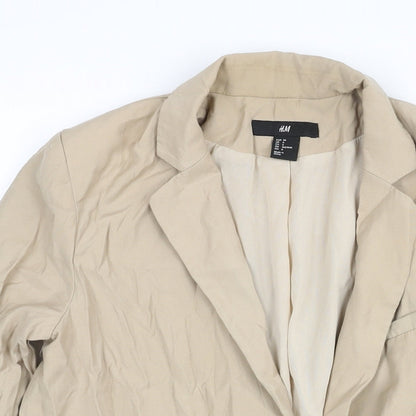 Womens UK Size 8 H&M Brown Jacket