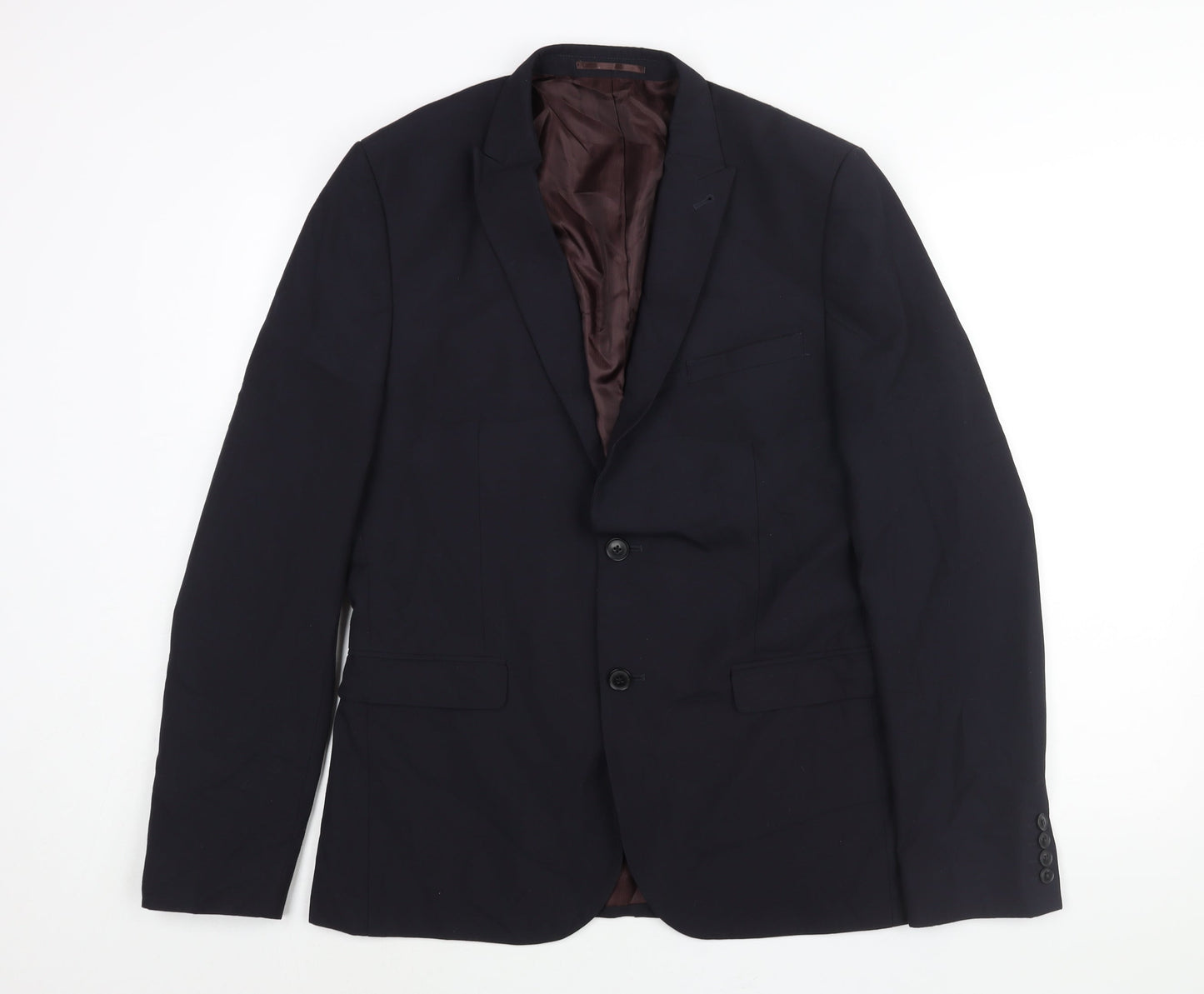 Mens UK Size 42 NEXT Regular Blue Suit Jacket