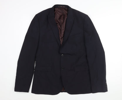 Mens UK Size 42 NEXT Regular Blue Suit Jacket