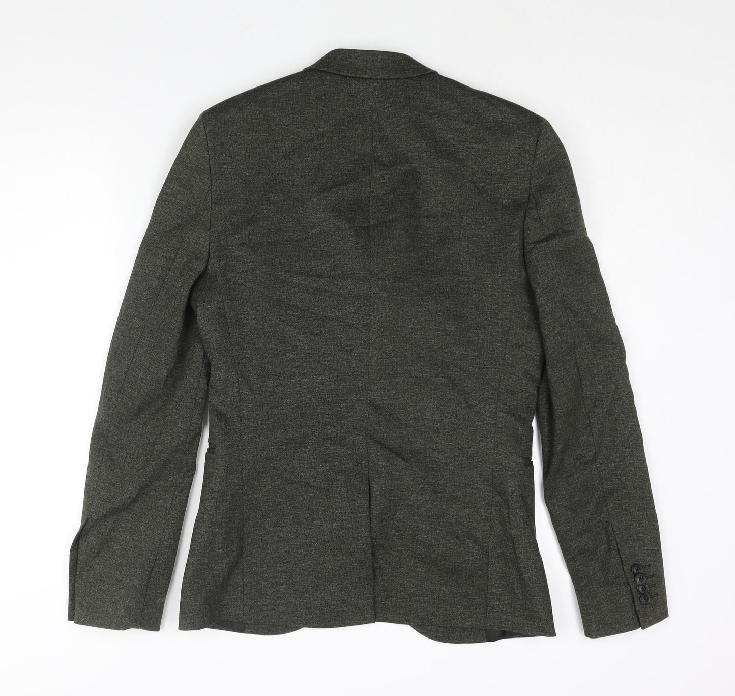 Mens UK Size 36 Topman Regular Green Suit Jacket