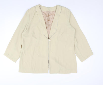 Womens UK Size 20 Roman Beige Jacket