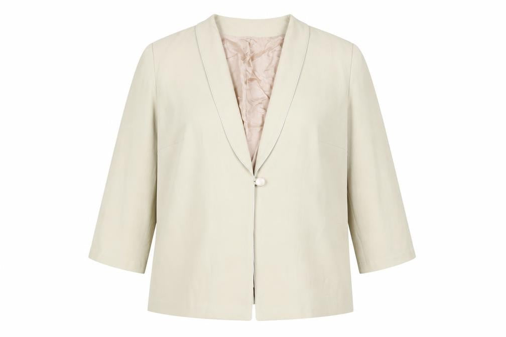 Womens UK Size 20 Roman Beige Jacket