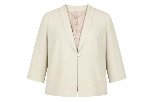 Womens UK Size 20 Roman Beige Jacket
