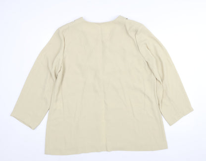 Womens UK Size 20 Roman Beige Jacket