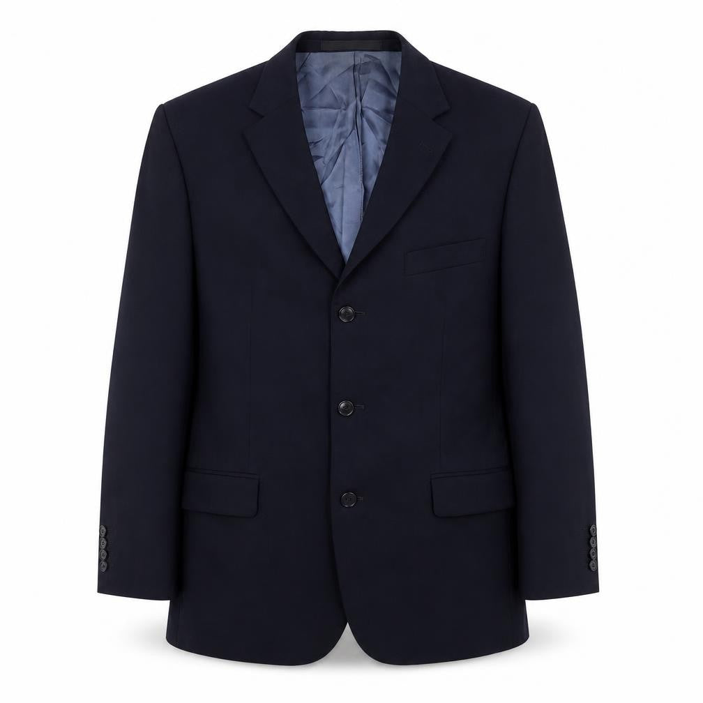 Mens UK Size 40 Marks and Spencer Regular Blue Suit Jacket