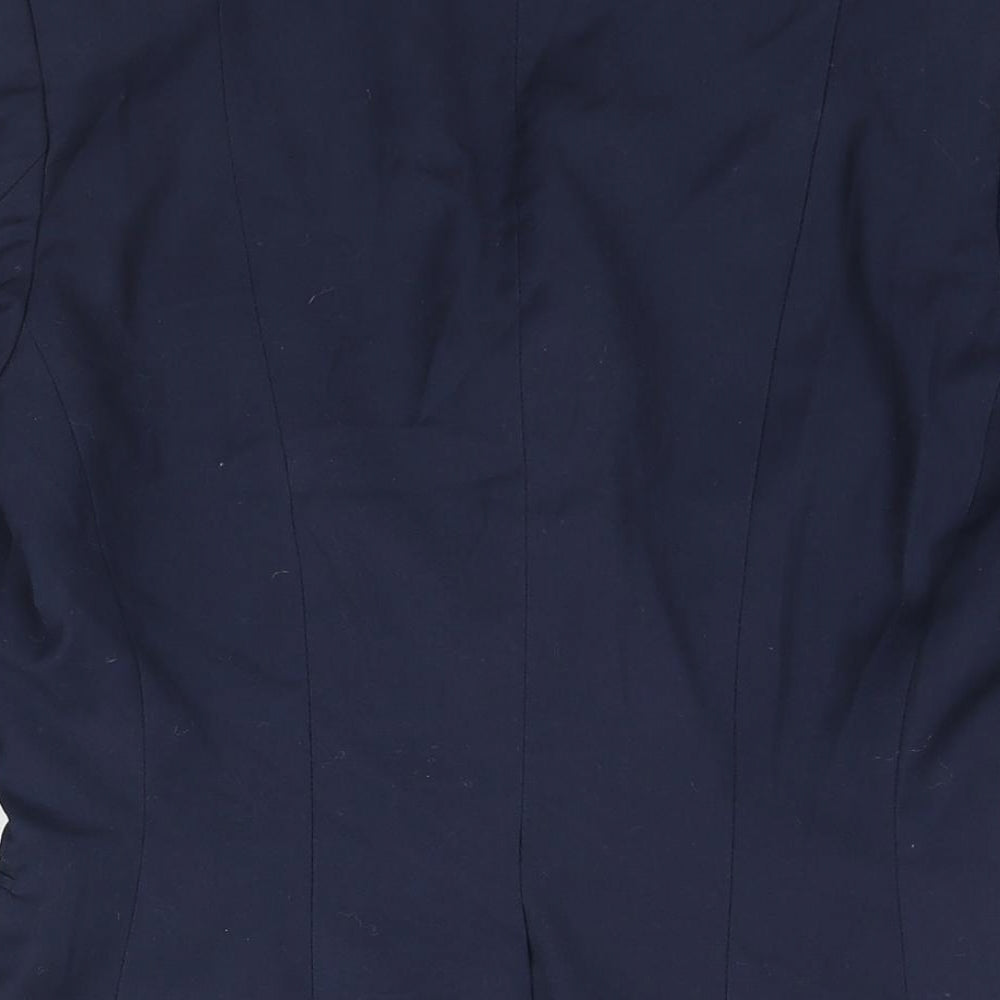 Womens UK Size 10 H&M Regular Blue Suit Jacket