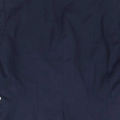 Womens UK Size 10 H&M Regular Blue Suit Jacket