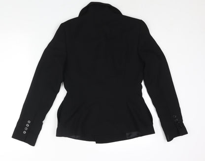 Womens UK Size S Zara Black Jacket