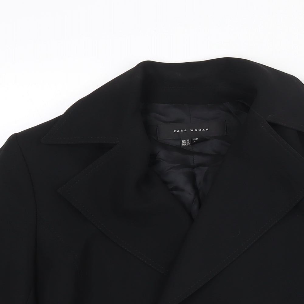 Womens UK Size S Zara Black Jacket