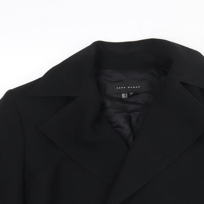 Womens UK Size S Zara Black Jacket