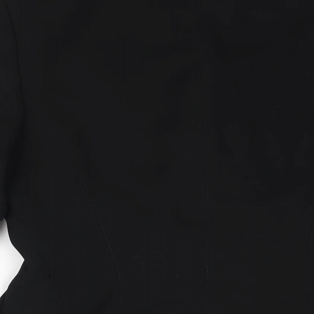 Womens UK Size S Zara Black Jacket