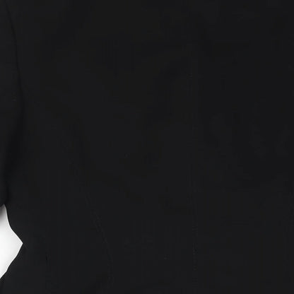 Womens UK Size S Zara Black Jacket