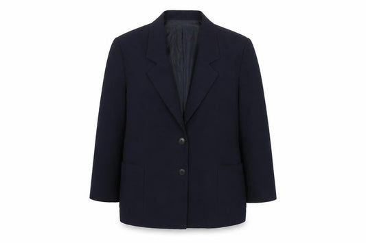 Womens UK Size 18 Essentials Regular Blue Suit Jacket