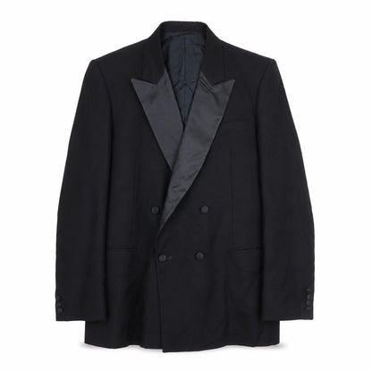 Mens UK Size 42 Hector James Regular Black Suit Tuxedo