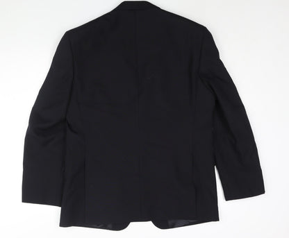 Mens UK Size 42 Varteks Regular Black Suit Jacket