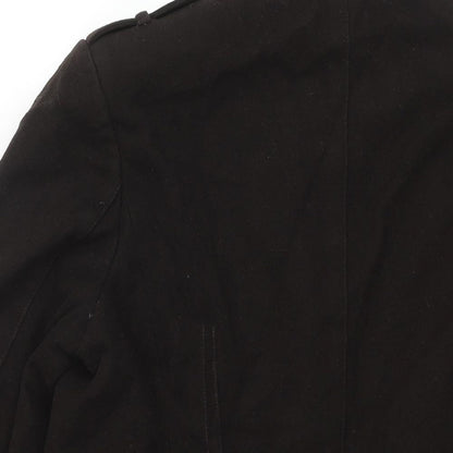 Mens UK Size M Linea Brown Pea Coat