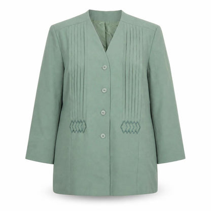 Womens UK Size 20 Fashion Extra Green Jacket